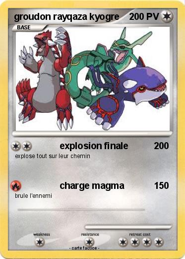 Pokemon groudon rayqaza kyogre