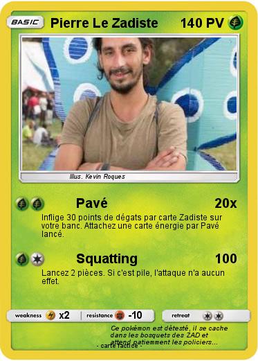 Pokemon Pierre Le Zadiste
