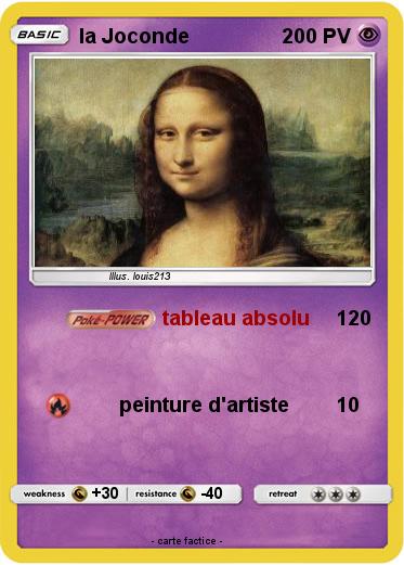 Pokemon la Joconde