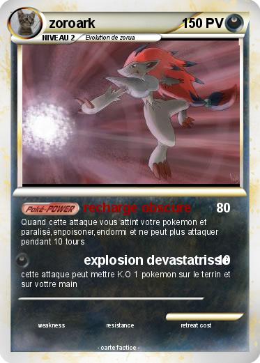 Pokemon zoroark