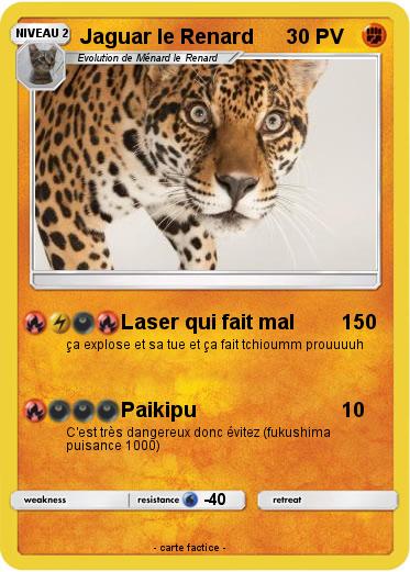 Pokemon Jaguar le Renard