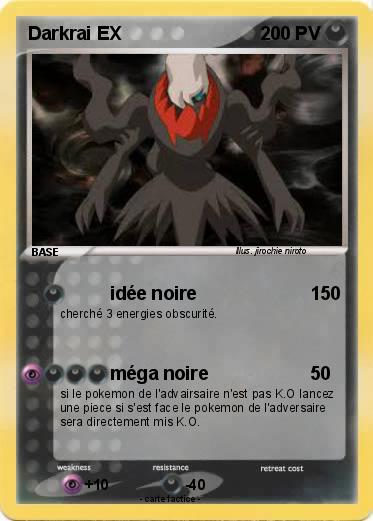 Pokemon Darkrai EX