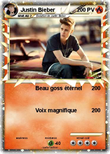 Pokemon Justin Bieber