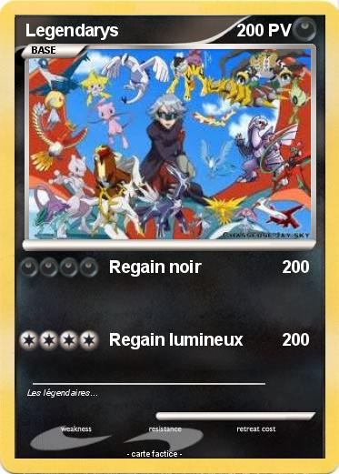 Pokemon Legendarys