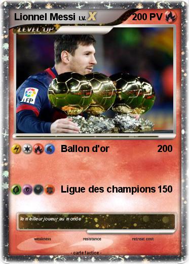 Pokemon Lionnel Messi