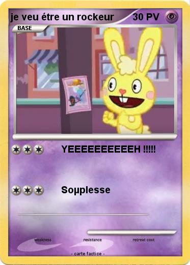 Pokemon je veu étre un rockeur