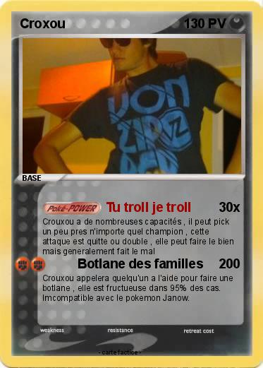 Pokemon Croxou