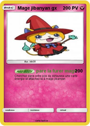 Pokemon Mage jibanyan gx