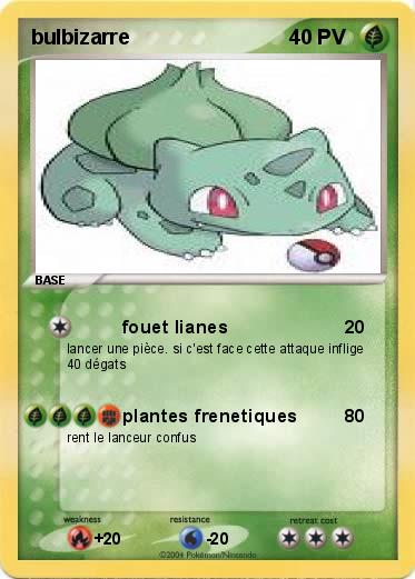 Pokemon bulbizarre