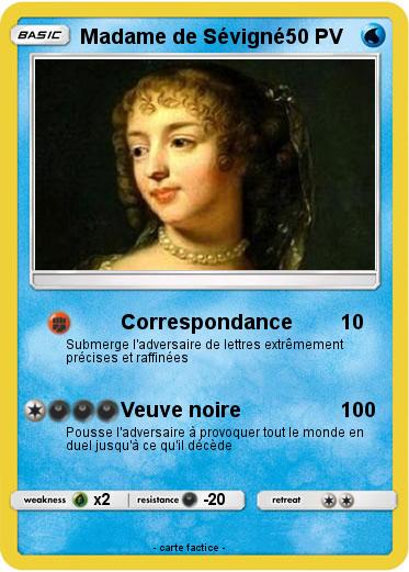 Pokemon Madame de Sévigné