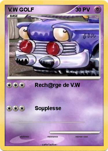 Pokemon V.W GOLF