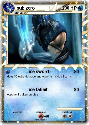 Pokemon sub zero