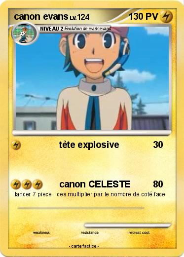 Pokemon canon evans