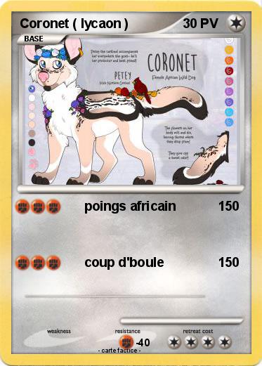 Pokemon Coronet ( lycaon )