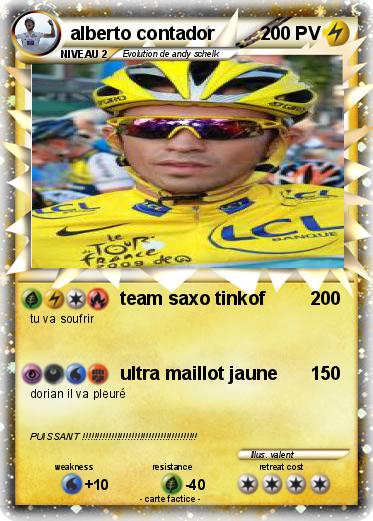 Pokemon alberto contador