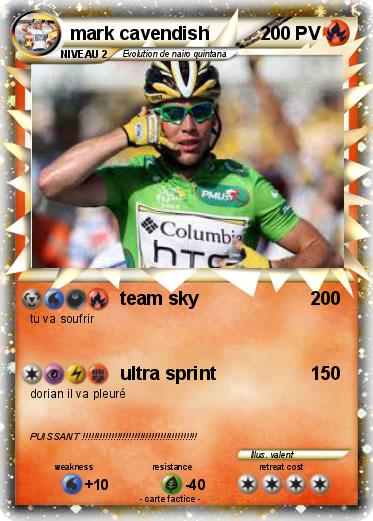 Pokemon mark cavendish