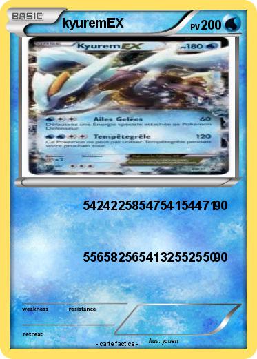 Pokemon kyuremEX