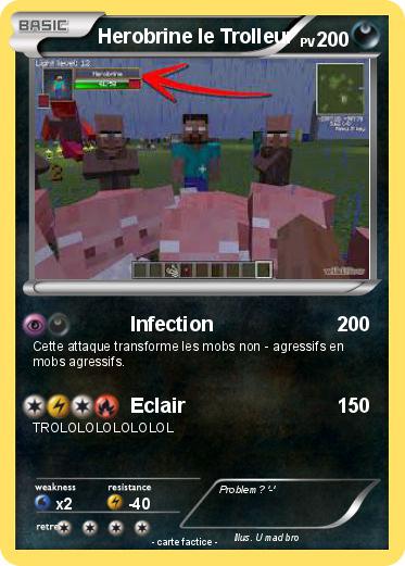 Pokemon Herobrine le Trolleur