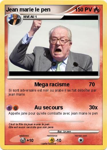 Pokemon Jean marie le pen