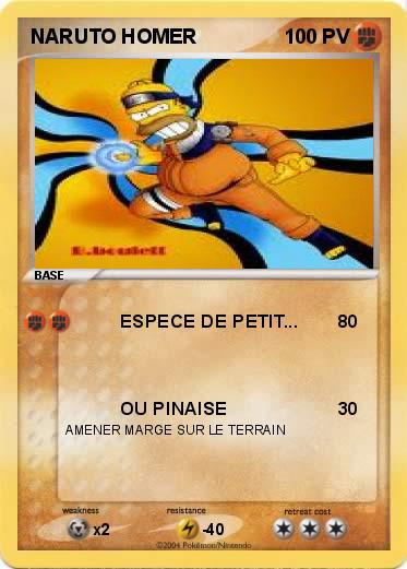 Pokemon NARUTO HOMER