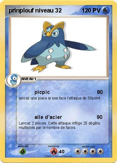 Pokemon prinplouf niveau 32