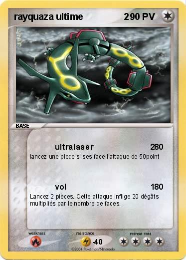Pokemon rayquaza ultime                2