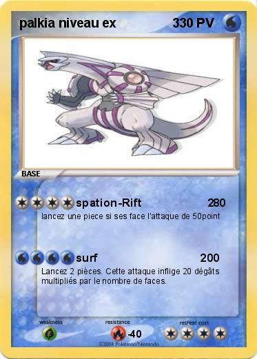 Pokemon palkia niveau ex                3