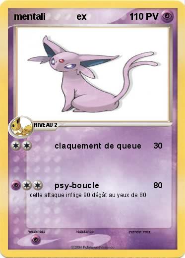 Pokemon mentali            ex