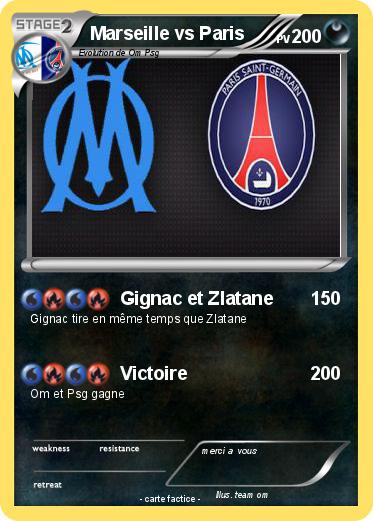 Pokemon Marseille vs Paris
