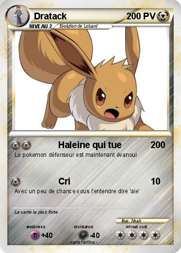 Pokemon Dratack