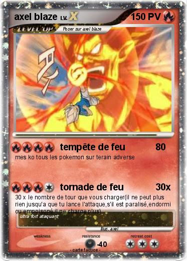 Pokemon axel blaze