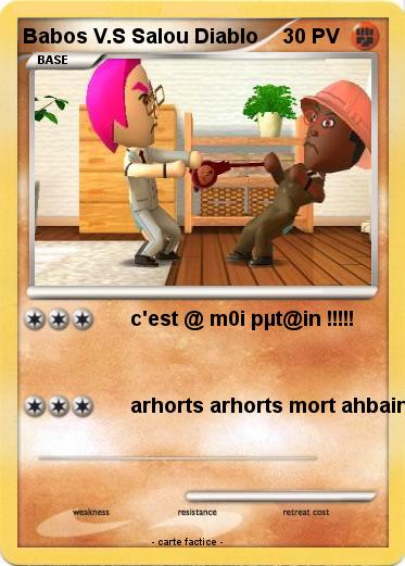 Pokemon Babos V.S Salou Diablo