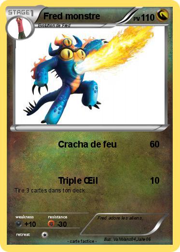 Pokemon Fred monstre