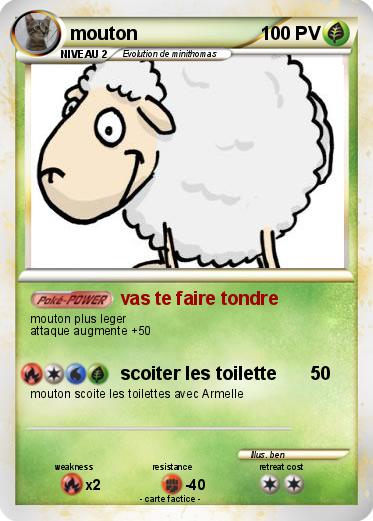 Pokemon mouton