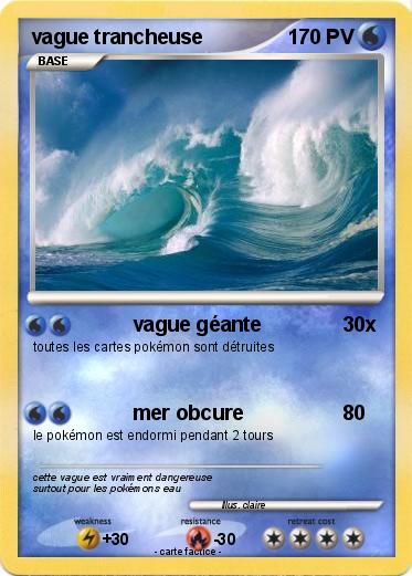 Pokemon vague trancheuse