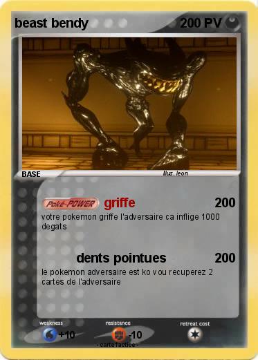 Pokemon beast bendy