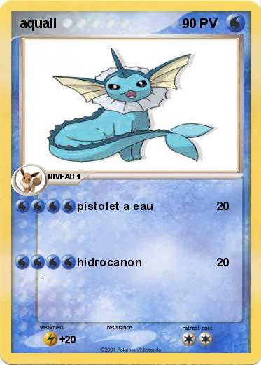 Pokemon aquali