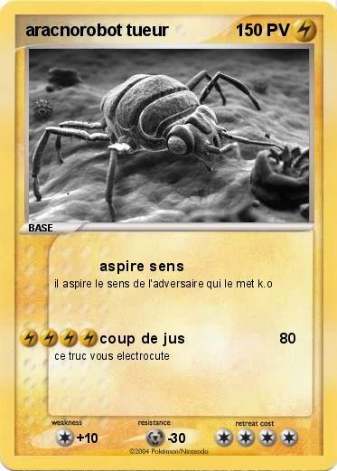 Pokemon aracnorobot tueur