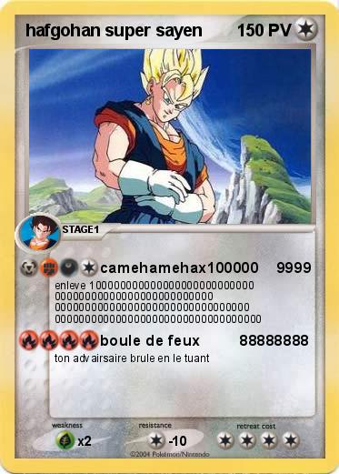 Pokemon hafgohan super sayen