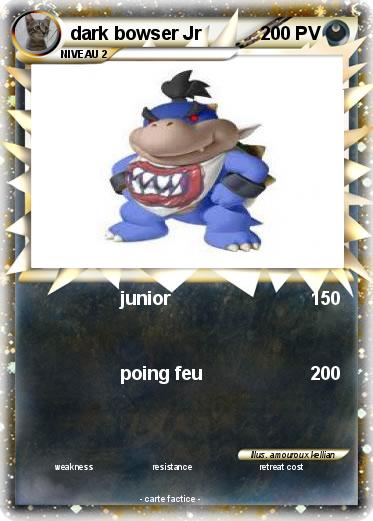 Pokemon dark bowser Jr