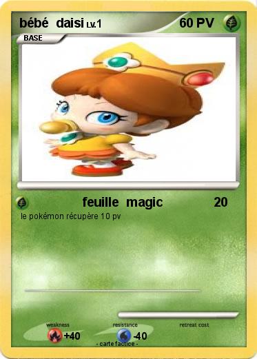 Pokemon bébé  daisi