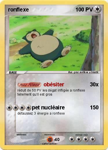 Pokemon ronflexe