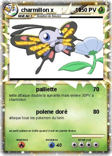 Pokemon charmillon x              10