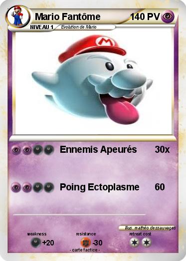 Pokemon Mario Fantôme