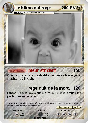 Pokemon le kikoo qui rage
