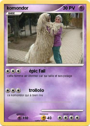 Pokemon komondor
