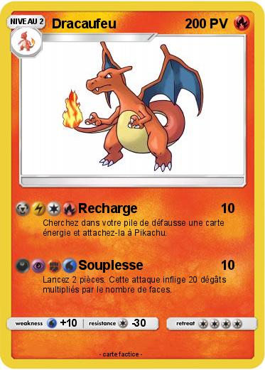 Pokemon Dracaufeu