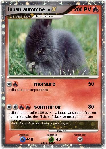 Pokemon lapan automne