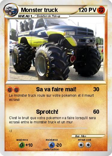 Pokemon Monster truck