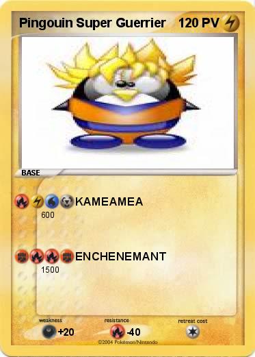 Pokemon Pingouin Super Guerrier